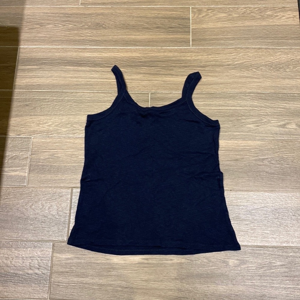 RW&CO navy blue tank top size M